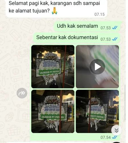 Pengiriman Papan Bunga Selamat Ngadipiro Nguntoronadi