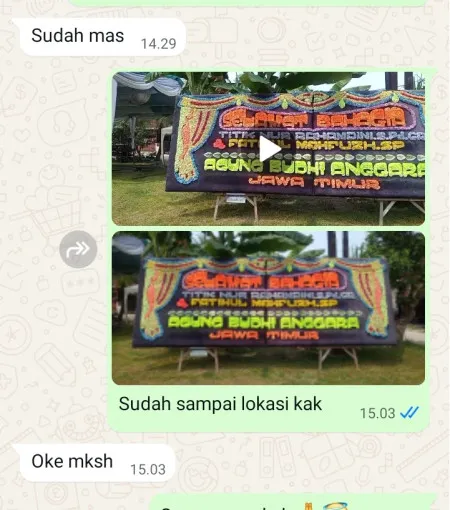 Pengiriman Papan Bunga Ngadipiro Nguntoronadi